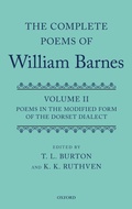 Cover: Complete Poems of William Barnes - Oxford University Press