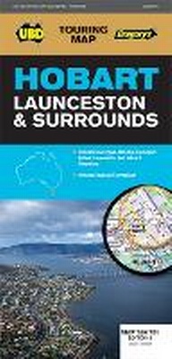 Abbildung von: Hobart Launceston & Surrounds Map 780/781 3rd ed - UBD Gregory's