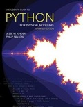 Cover: A Student's Guide to Python for Physical Modeling - Princeton University Press