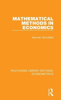 Enlarge image Cover: Mathematical Methods in Economics - Routledge