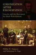 Cover: Colonization After Emancipation - University of Missouri Press