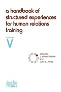 Cover: A Handbook of Structured Experiences for Human Relations Training, Volume 5 - Pfeiffer