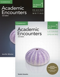 Enlarge image Cover: Academic Encounters Level 1 2-Book Set (R&W Student's Book with WSI, L&S Student's Book with Integrated Digital Learning) - Cambridge University Press