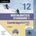 Cover: Cambridge Maths Stage 6 NSW Standard 1 Year 12 Digital (Card) - Cambridge University Press
