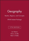Cover: Geography: Realms, Regions, and Concepts, 17e Epub Student Package - Wiley