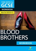 Cover: Blood Brothers York Notes GCSE English Literature Workbook - for 2026, 2027 exams - Pearson Education Limited