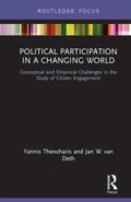 Cover: Political Participation in a Changing World - Routledge