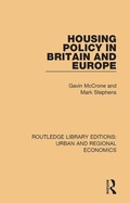 Cover: Housing Policy in Britain and Europe - Routledge