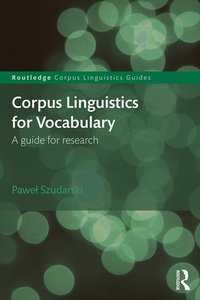 Abbildung von: Corpus Linguistics for Vocabulary - Routledge