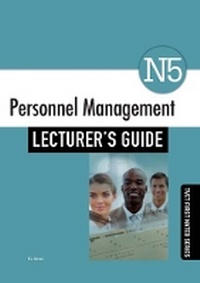Enlarge image Cover: Personnel Management N5 Lecturer's Guide - Macmillan Education South Africa