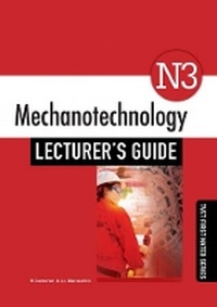 Enlarge image Cover: Mechanotechnology N3 Lecturer's Guide - Macmillan Education South Africa