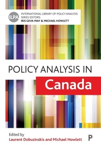 Enlarge image Cover: Policy Analysis in Canada - Policy Press