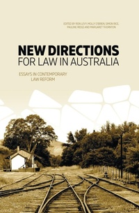 Abbildung von: New Directions for Law in Australia - ANU Press