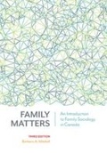 Cover: Family Matters - Canadian Scholars