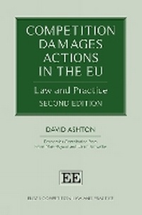 Abbildung von: Competition Damages Actions in the EU - Edward Elgar Publishing