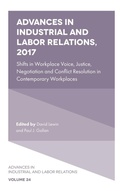 Cover: Advances in Industrial and Labor Relations, 2017 - Emerald Publishing Limited