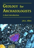 Cover: Geology for Archaeologists - Archaeopress Archaeology