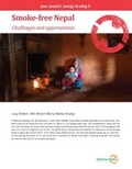 Cover: Smoke Free Nepal - Practical Action Publishing