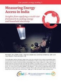 Enlarge image Cover: Measuring Energy Access in India - Practical Action Publishing