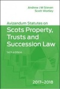 Cover: Avizandum Statutes on the Scots Law of Property, Trusts & Succession - Avizandum Publishing Ltd
