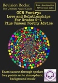 Cover: OCR Poetry: Love and Relationships For Grades 9-1 Plus Unseen Poetry Advice - Revision Rocks