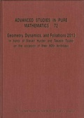 Bild: Geometry, Dynamics, And Foliations 2013: In Honor Of Steven Hurder And Takashi Tsuboi On The Occasion Of Their 60th Birthdays - Mathematical Society of Japan
