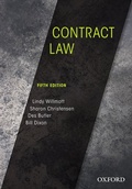 Bild: Contract Law - OUP Australia and New Zealand