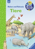 Cover: Malen und R&auml;tseln: Tiere - Ravensburger