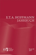 Cover: E.T.A. Hoffmann-Jahrbuch 2017 - Erich Schmidt Verlag