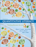 Cover: Quantitative Literacy - W.H.Freeman & Co Ltd