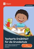 Cover: Textsorte Erz&auml;hltext f&uuml;r die Grundschule - Auer Verlag in der AAP Lehrerwelt GmbH