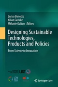 Cover: Designing Sustainable Technologies, Products and Policies - Springer