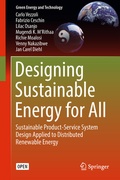 Cover: Designing Sustainable Energy for All - Springer