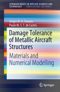 Cover: Damage Tolerance of Metallic Aircraft Structures - Springer