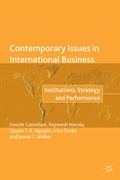 Cover: Contemporary Issues in International Business - Palgrave Macmillan