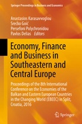 Cover: Economy, Finance and Business in Southeastern and Central Europe - Springer