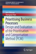 Cover: Prioritising Business Processes - Springer