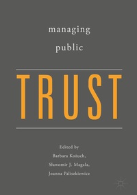 Enlarge image Cover: Managing Public Trust - Palgrave Macmillan