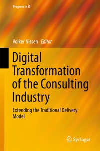 Abbildung von: Digital Transformation of the Consulting Industry - Springer