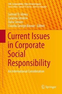 Abbildung von: Current Issues in Corporate Social Responsibility - Springer