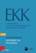 Cover: Der Brief an Philemon - Vandenhoeck & Ruprecht