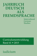 Cover: Jahrbuch Deutsch als Fremdsprache - Iudicium