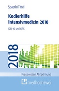 Bild: Kodierhilfe Intensivmedizin 2018 - medhochzwei Verlag