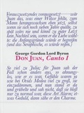 Cover: DON JUAN, CANTO I - EDITION SIGNAThUR