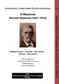 Cover: In Memoriam Richard Dedekind (1831-1916) Number Theory - Algebra - Set Theory - History - Philosophy - WTM-Verlag