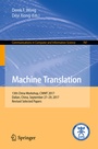 Cover: Machine Translation - Springer
