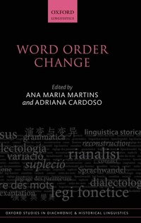 Enlarge image Cover: Word Order Change - Oxford University Press