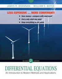 Enlarge image Cover: Differential Equations 2E an Introduction to Modern Methods and Applications Binder Ready Version + WileyPlus Registration Card - Wiley