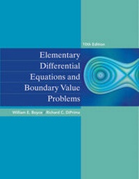 Enlarge image Cover: Elementary Differential Equations and Boundary Value Problems 10E + WileyPlus Registration Card - Wiley