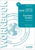 Cover: Cambridge IGCSE and O Level Business Studies Workbook 2nd edition - Hodder Education